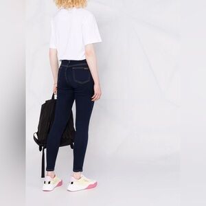 (A8) MICHAEL‎ KORS Women's Dark Indigo Blue Street Style Stretch Skinny Jeans 4